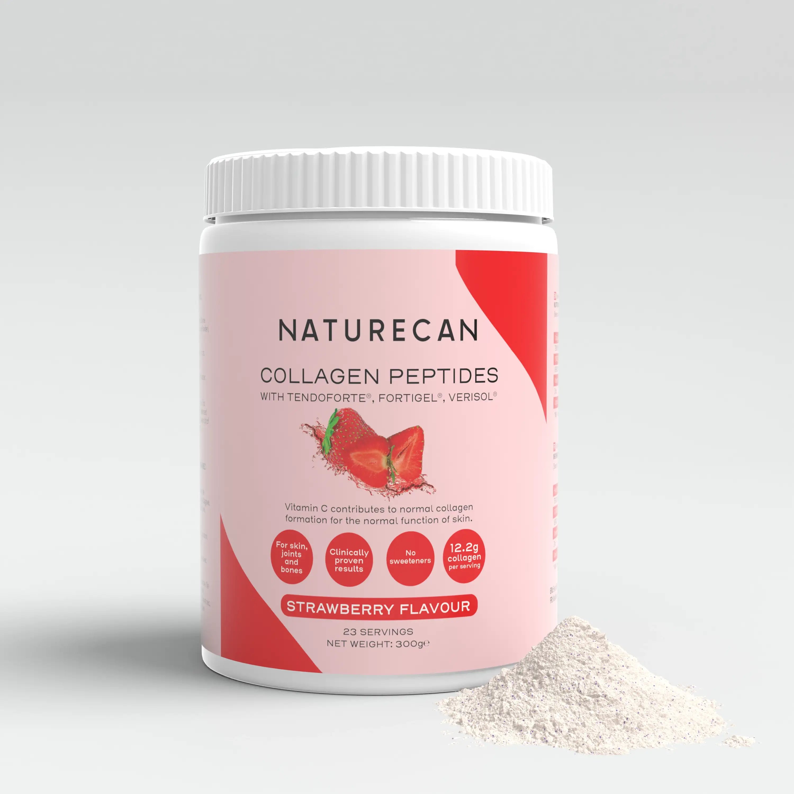 Collagen Peptides Powder strawberry